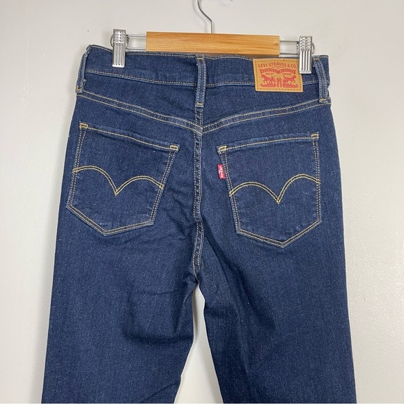 NEW Levis Premium 720 Super Skinny Jeans Womens 26 Dark High Rise NWOT - Picture 4 of 14